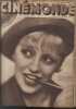 CINEMONDE - 5e ANNEE - N&deg; 190 - 9 juin 1932. Roger Tr&eacute;ville - Albert Pr&eacute;jean et Annabella couple d&eacute;licieux dans Un fils d'Am&eacute;rique - L'enfant du ...