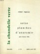LA CHANDELLE VERTE N°28. ROBERT VIGNEAU, SEIZA PLANCHES D'ANATOMIE (PRIX LENEON 1959). COLLECTIF