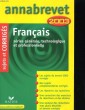 ANNABREVET 2003: FRANCAIS: SERIES GENERALE, TECHNOLOGIQUE ET PROFESSIONNELLE. CAZANOVE / GASQUEZ