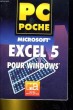 PC POCHE, EXCEL 5 POUR WINDOWS. GUDUN ANNA LEIERER