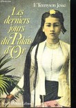 LES DERNIERS JOURS DU PALAIS D'OR. F. TENNYSON JESSE