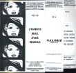 3 AFFICHETTES DE PRESENTATION DE PIECES DE THEATRE. SALOME, CHERI, J'HABITE SEUL AVEC MAMAN. COLLECTIF