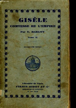 GISELE COMTESSE DE L'EMPIRE TOME II. E. MARLITT
