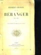 2 VOLUMES: DERNIERES CHANSONS et MA BIOGRAPHIE. P. J. DE BERANGER de 1834 a 1851