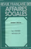 REVUE FRANCAISE DES AFFAIRES SOCIALES N&deg;3 36e ANNEE. NUMERO SPECIAL LA FEMME MEDECIN. COLLECTIF