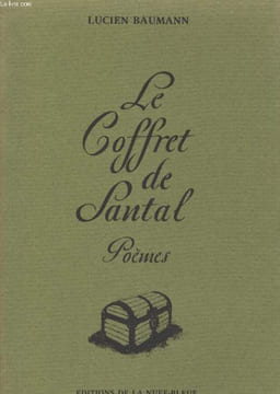 LE COFFRET DE SANTAL. POEMES. LUCIEN BAUMANN