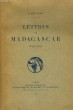 LETTRE DE MADAGASCAR 1896-1905. GALLIENI