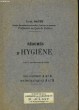 RESUMES D'HYGIENE A L'USAGE DES CANDIDATS AU BACCALAUREAT ET A L'ECOLE DE SAINT-CYR. PHILOSOPHIE A ET B. MATHEMATIQUES A ET B. L.-A. GAYET
