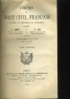 COURS DE DROIT CIVIL FRANCAIS D'APRES LA METHODE DE ZACHARLE. TOME PREMIER.. C. AUBRY / C. RAU