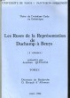 THESE DE TROISIEME CYCLE EN ESTHETIQUE. LES RUSES DE LA REPRESENTATION DE DUCHAMP A BEUYS (2 VOLUMES) TOME 1. ACINDINO QUESADA