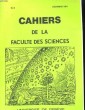 CAHIERS DE LA FACULTE DES SCIENCES No 6. UNIVERSITE DE GENEVE. COLLECTIF