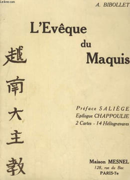 L'EVEQUE DU MAQUIS.. A. BIBOLLET