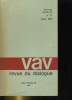 VAV N°11. REVUE DU DIALOGUE. COLLECTIF