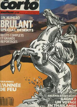 CORTO MALTESE N°19. SPECIAL DESERTS.L'ATBRE DE ZAQQOUM, L'ANNEE DE FEU, L'ARPENTEUR DES DESERTS.... COLLECTIF