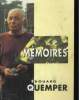 MEMOIRES D'EDOUARD QUEMPER. EDOUARD QUEMPER