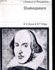 SHAKESPEARE. LITERATURE IN PERSPECTIVE. GROSE AND OXLEY