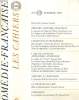 COMEDIE-FRANCAISE LES CAHIERS N°5. THEATRE, HISTOIRE, POLITIQUE / LERMNTOV ET MEYERHOLD / THEATRE A L'ETRANGER.... COLLECTIF