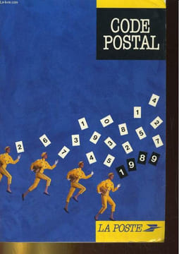 Code Postal 1989. LA POSTE