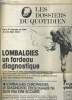 LE QUOTIDIEN DU MEDECIN N°1657. LES DOSSIERS DU QUOTIDIEN N°47. LOMBALGIES, UN FARDEAU DIGNOSTIQUE.... COLLECTIF