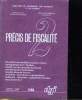 PRECIS DE FISCALITE 2 1986. COLLECTIF