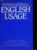 INTERNATIONAL ENGLISH USAGE.. LORETO TODD & IAN HANCOCK