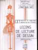 LECONS DE LECTURE DE DESSIN / NORMALISATION / CET INDUSTRIES DE L'HABILLEMENT CONSTRUCTION DES VETEMENTS. LES STAGIAIRES PTEP-IH 72-73 ENNA PARIS SUD. ...