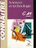 SCIENCES ET TECHNOLOGIE CM LIVRET 1 CYCLE 3. COLLECTIF