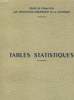 TABLES STATISTIQUE. COLLECTIF