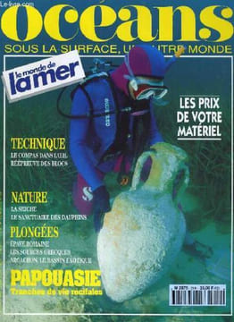 OCEANS, LE MONDE DE LA MER N°219. PAPOUASIE, TRANCHES DE VIE RECIFALES.... COLLECTIF