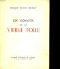 LES SONNETS DE LA VIERGE FOLIE. FRANCOIS DUCAUD BOURGET