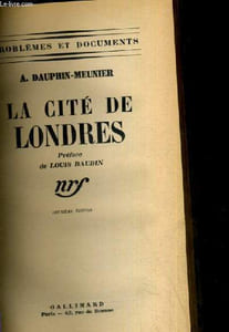 LA CITE DE LONDRES
