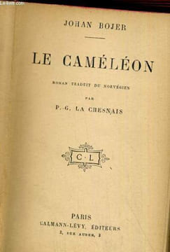 LE CAMELEON. BOJER JOHAN