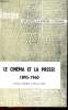 LE CINEMA ET LA PRESS 1895-1960. JEANNE RENE ET FORD CHARLES