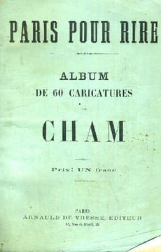 PARIS POUR RIRE A LBUM DE 60 CARICATURES. CHAM