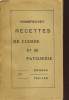 NOMBREUSES RECETTES DE CUISINE ET DE PATISSERIE BONNES ET FACILES.. COLLECTIF