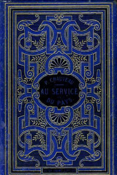 AU SERVICE DU PAYS, SOUVENIRS DE SAINTE-GENEVIEVE. DEUXIEME SERIE.. P. CHAUVEAU