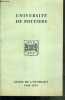 UNIVERSITE DE POITIERS - GUIDE DE L'ETUDIANT 1969-1970. COLLECTIF