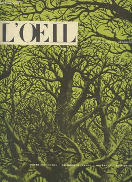 L'oeil N°50 Février 1959. Revue d'art mensuelle. Sommaire : André Bauchant, peintre pépiniériste par Pierre Courthion, Le choix d'un critique, La ...