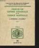 "Précis de chimie générale et de chimie minérale Tome II (Collection : ""Précis de Pharmacie"")". Domange L., Flahaut J.