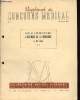 Supplément du concours médical n°8 - 20 Février 1960 : Abrégé chronologique d'Histoire de la médecine : Le XIXe siècle - 2ème Fascicule. Barbizet J., ...