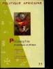 Politique Africaine n°77 - Mars 2000 : Philosophie et politique en Afrique. Kouvouama Abel, Nzinzi Pierre, Mbembé Achille