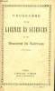 Programme de la Licence ès Scienceset du Doctorat ès Sciences. Collectif