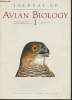 Journal of Avian Biology Volume n°35 n° 1 January 2004. Sommaire : May dehydration risk govern long-distance migratory behaviour ? by M.Klaassen - ...