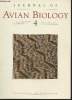 Journal of Avian Biology Volume 33 n°4 December 2002. Sommaire : Diverse processes maintain plumage polymorphisms in birds by D.B.Lank - How different ...