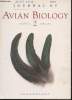Journal of Avian Biology Volume 28 n°2 June 1997. Sommaire : Principles of females perspectives in avian behavioral ecology by P.A.Gowaty - A test of ...