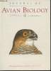 Journal of Avian Biology Volume35 n°4 July 2004. Sommaire : Why do the females of many birds species sing in the tropics ? by N.I.Mann - Do Arctic ...