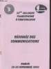 28ème colloque francophone d'ornithologie : Résumés des communications Namur 28-30 Novembre 2003. Sommaire : Impact d'un projet de remebrement sur une ...