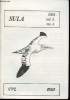 Sula Vol. 2 n°4 - 1988. Sommaire: Bestuursmededeling - Voorlopige impressie van simultane zeevogeltelligen langs en voor de derlandse kust, oktober ...