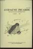 Avifaune Picarde Volume 12 - 2001. Sommaire : Additions à la synthèse ornithologique 2000 de la basse vallée de la Somme - Faut il parler des oiseaux ...