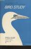 Bird Study Vol 20 n°3 September 1973 : The journal of the British Trust for Ornithology. Sommaire : Wintering sea-ducks off the East Coast of Scotland ...